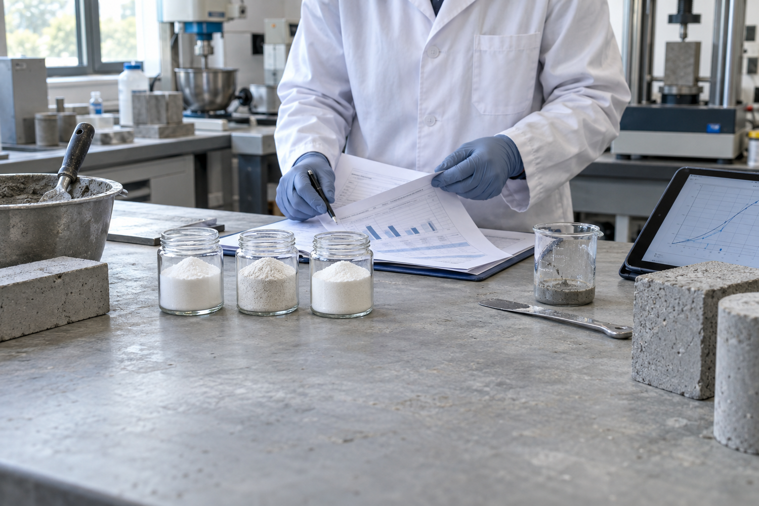 Construction chemical raw material solutions for dry mix mortar applications